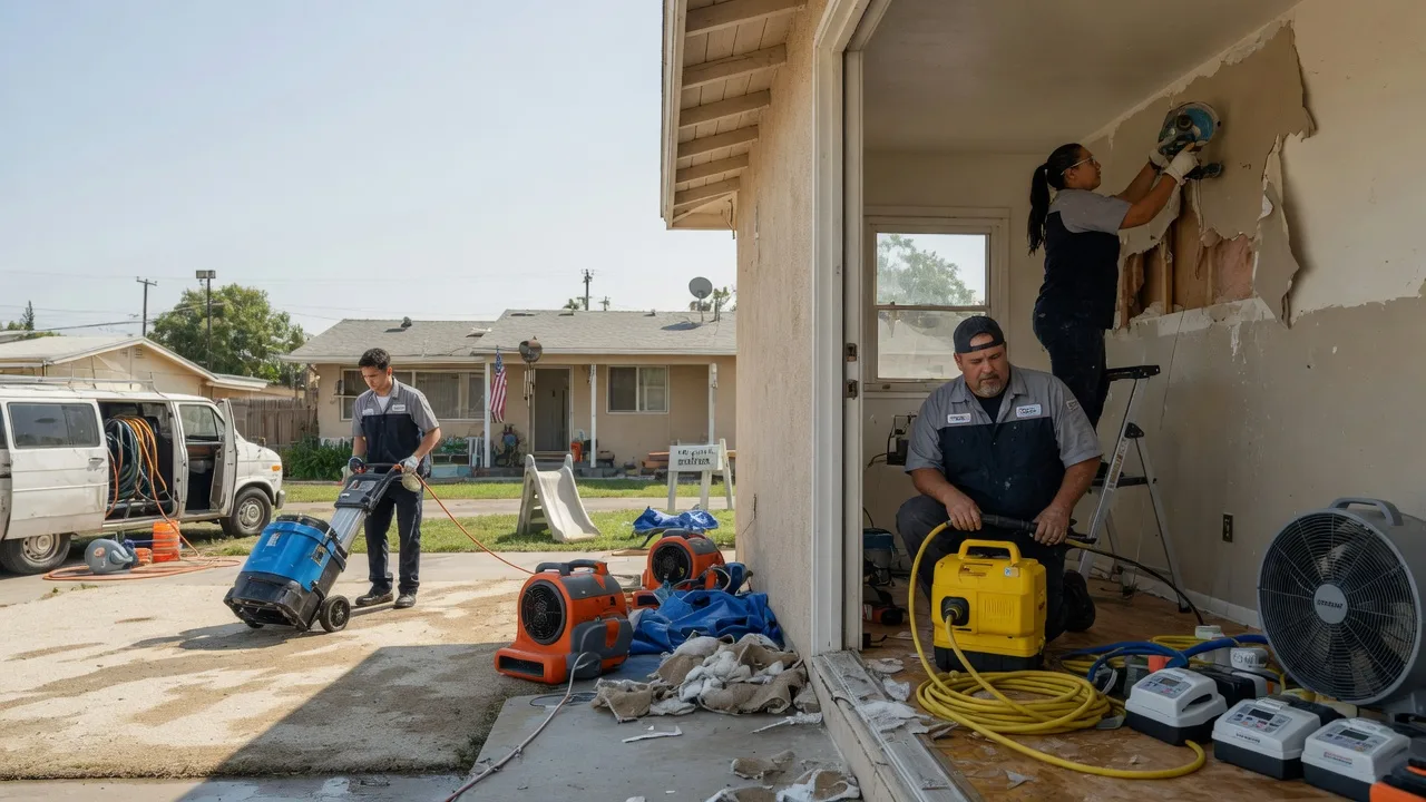 Water Damage Restoration in Everetts, NC near me
